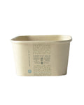 20 oz Square PLA-Lined Bowl | No Added PFAS | Bamboo