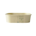 30 oz Square PLA-Lined Bowl | No Added PFAS | Bamboo