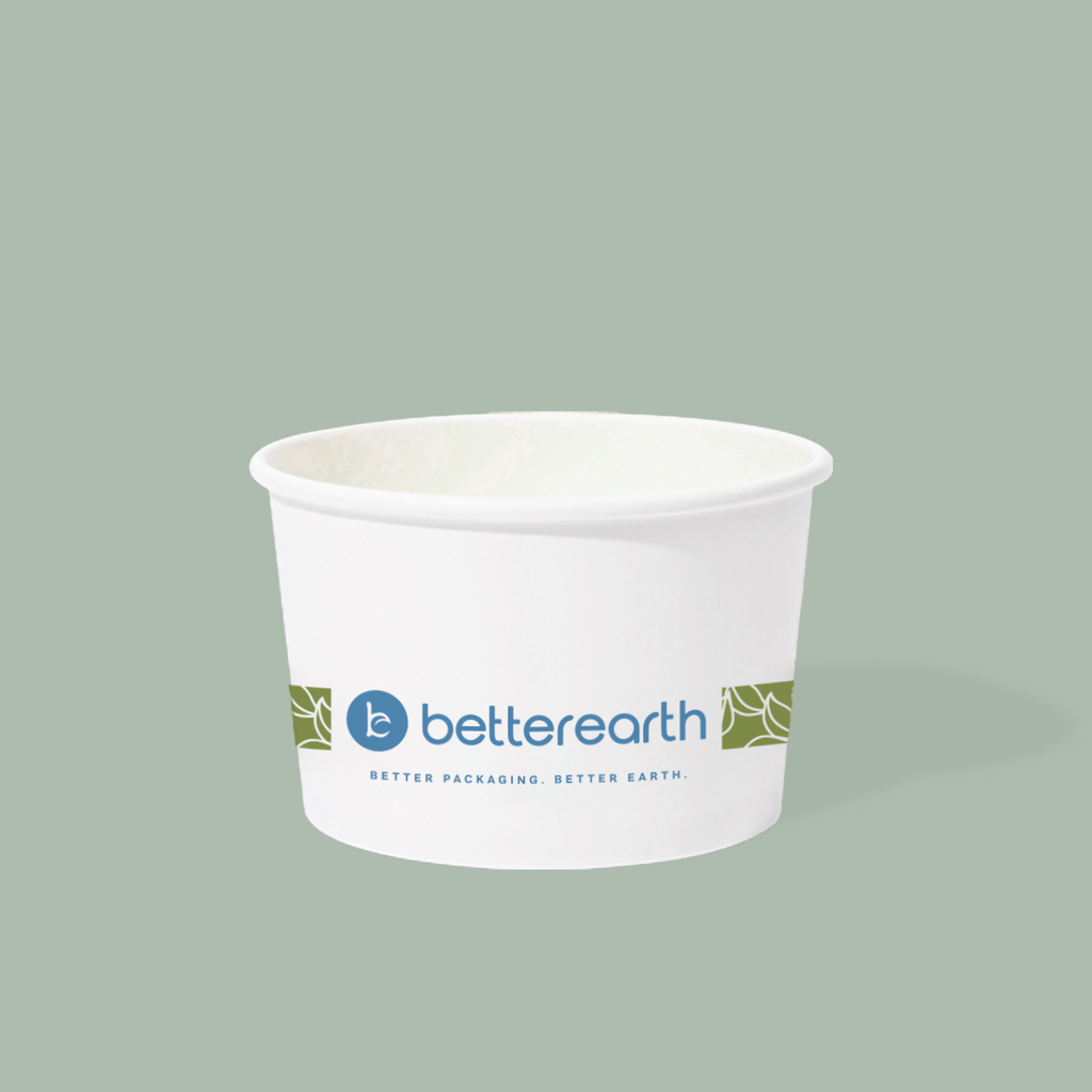 5 oz Paper Food Container | PLA Lined | Better Earth