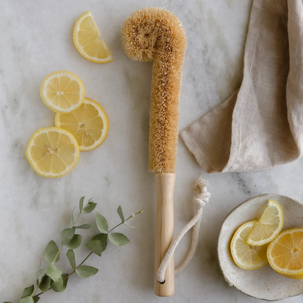 Bottle Brush | Reusable | Bamboo + Coconut