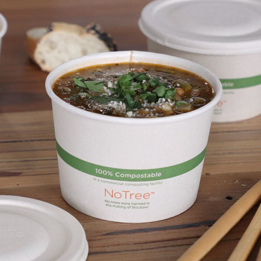 16 oz NoTree® Paper Bowl | Food Container