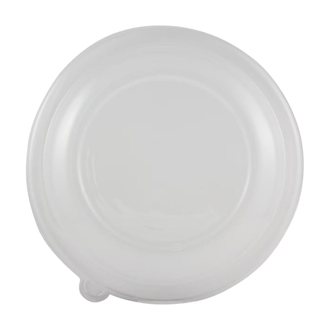 Clear Lid for 36-64 oz Round Natural Fiber Bowl | PLA