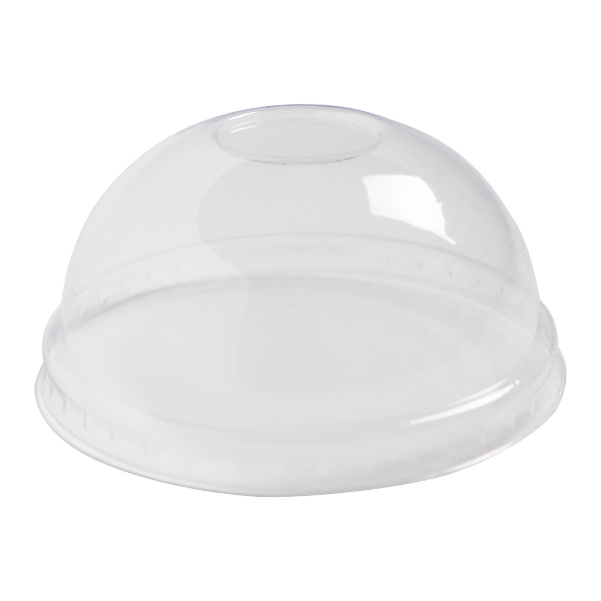 Dome Lid for 6-8 oz. Paper Bowls | Clear PLA