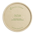 Lid for 12-32 oz Paper Bowl | PLA Lined Kraft Paper