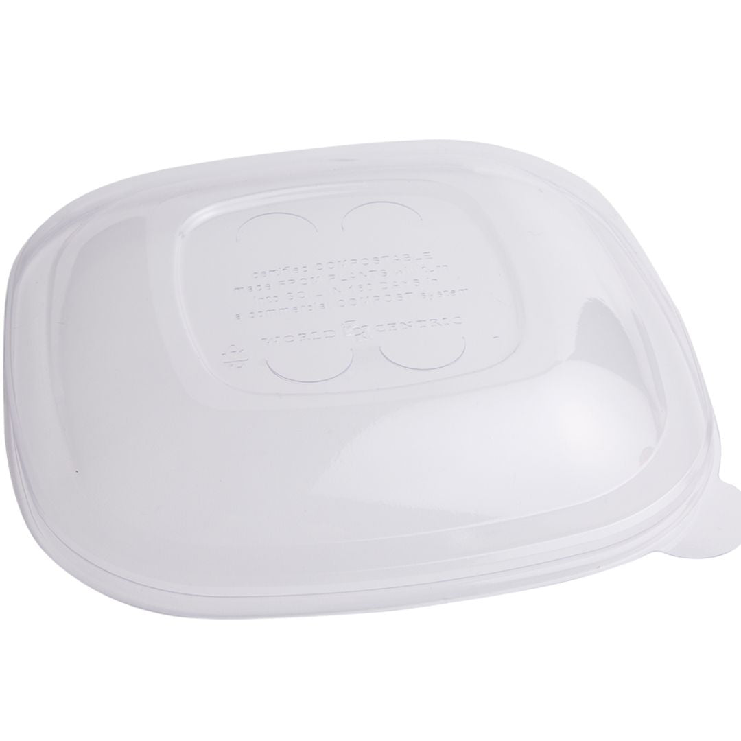 Lid for 24-48 oz Square Fiber Bowl | PLA
