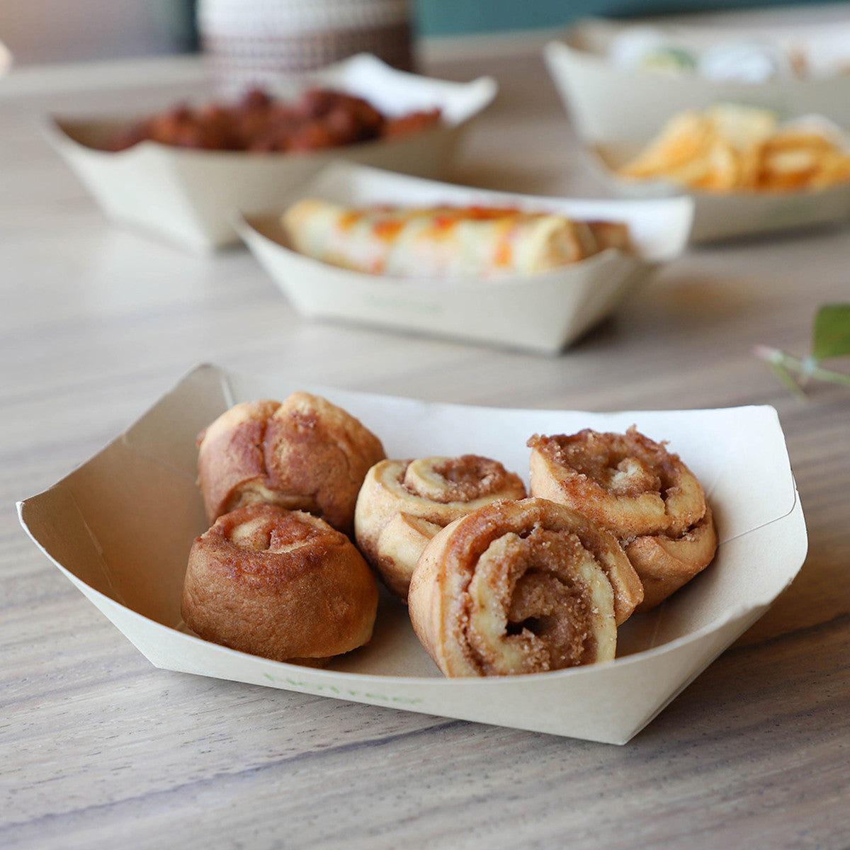 1/2 LB NoTree® Food Tray | No Added PFAS | Compostable