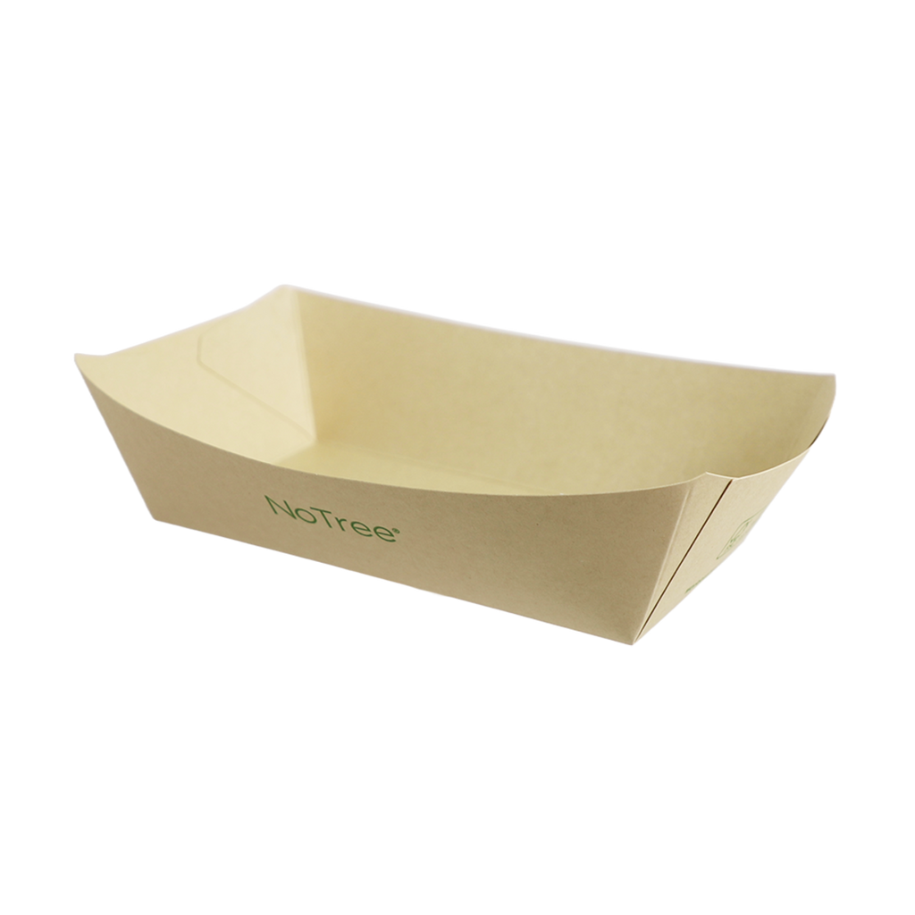 5 LB NoTree® Food Tray | No Added PFAS | Compostable