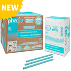 9" Colossal Boba Straw | PHA | Blue | Unwrapped