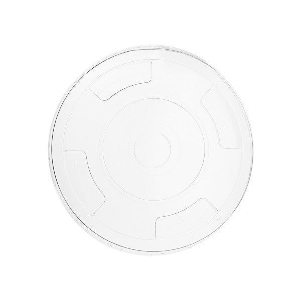 Lid for 16-22 oz Paper Cups by Vegware® | Straw Slot | Compostable