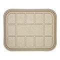 Flat Lid | Compostable Fiber Catering Pan | PLA Lined