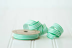 Curling Ribbon | Cotton | Green & White Stripe