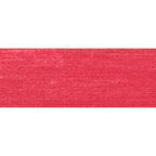 Pink cotton ribbon with a textured pattern on a white background