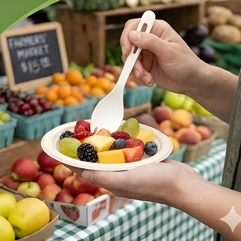 6" Compostable Spork | Bulk Pack