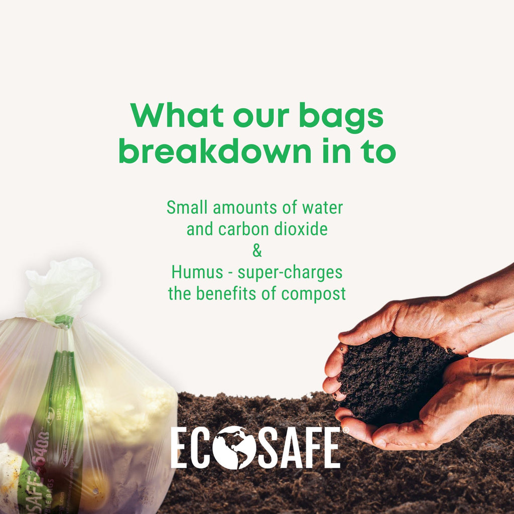 7 gal Certified Compostable Trash Bags | 20"x22"