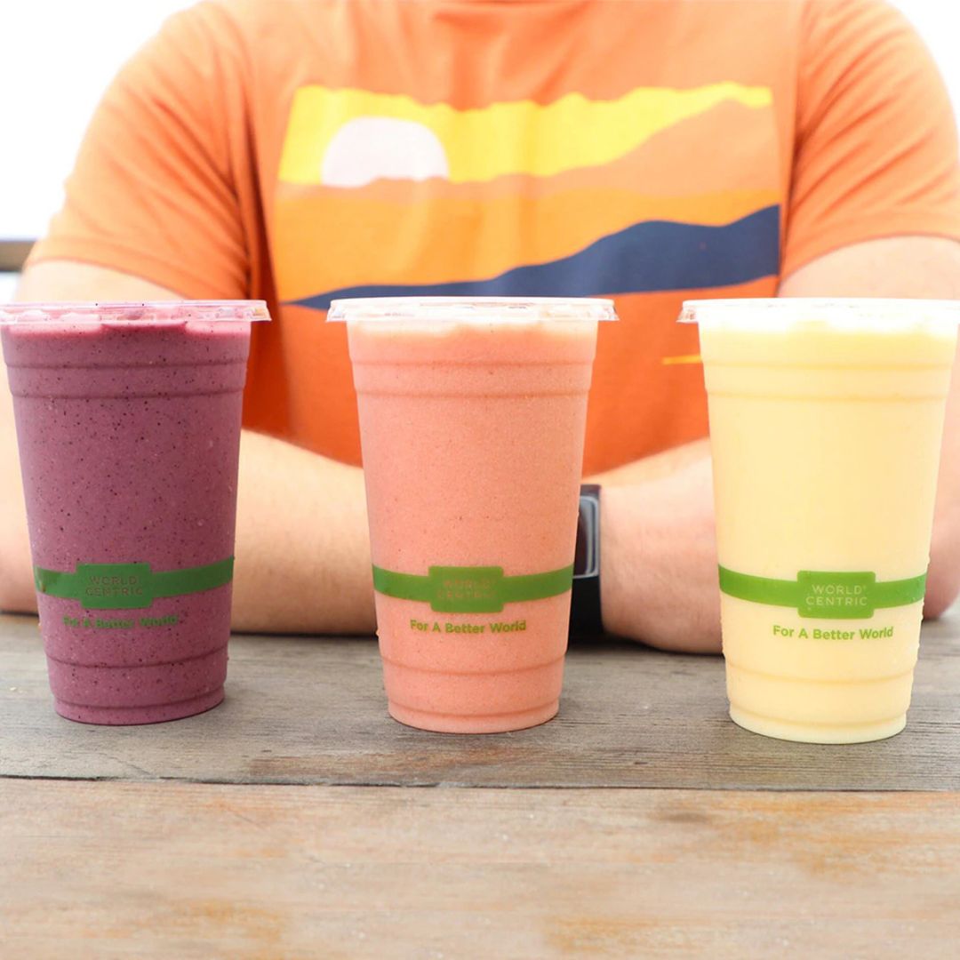 20 oz Cold Cup | Clear | Certified Compostable