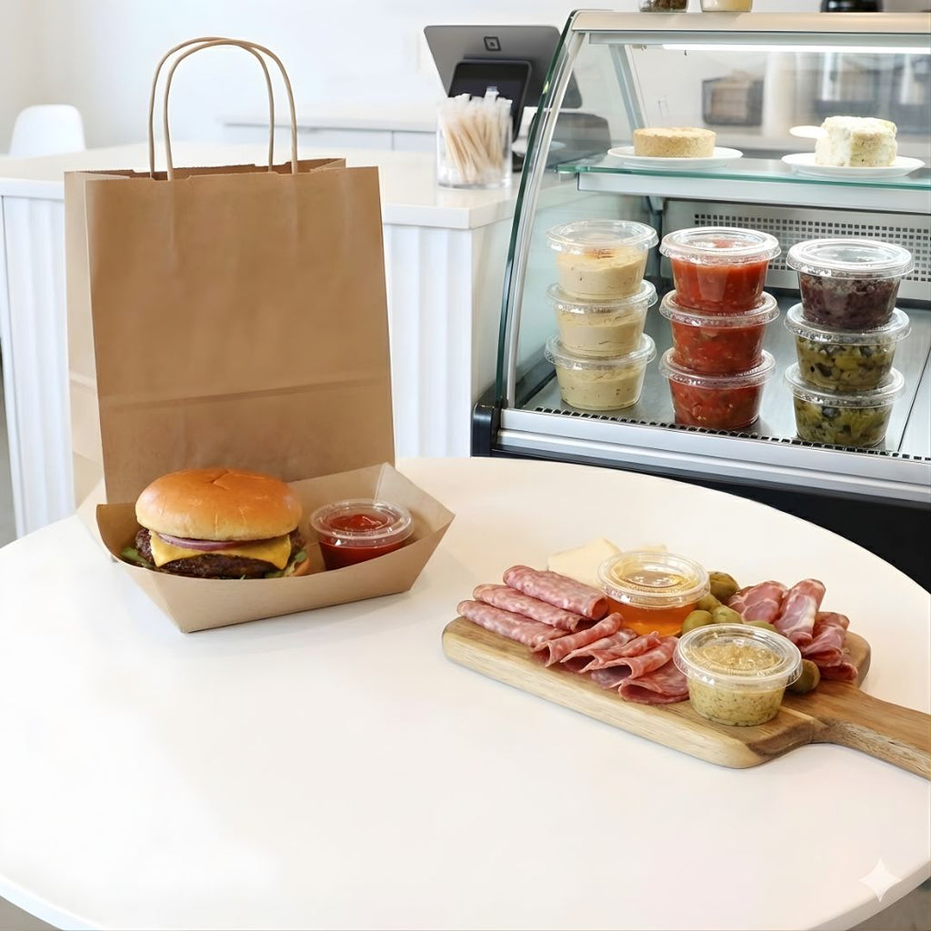 Flat Lid for 2-3 oz Cold Cups | No Hole | Clear PLA