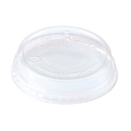 Lid for 4 oz Natural Fiber Portion Cup | Clear PLA