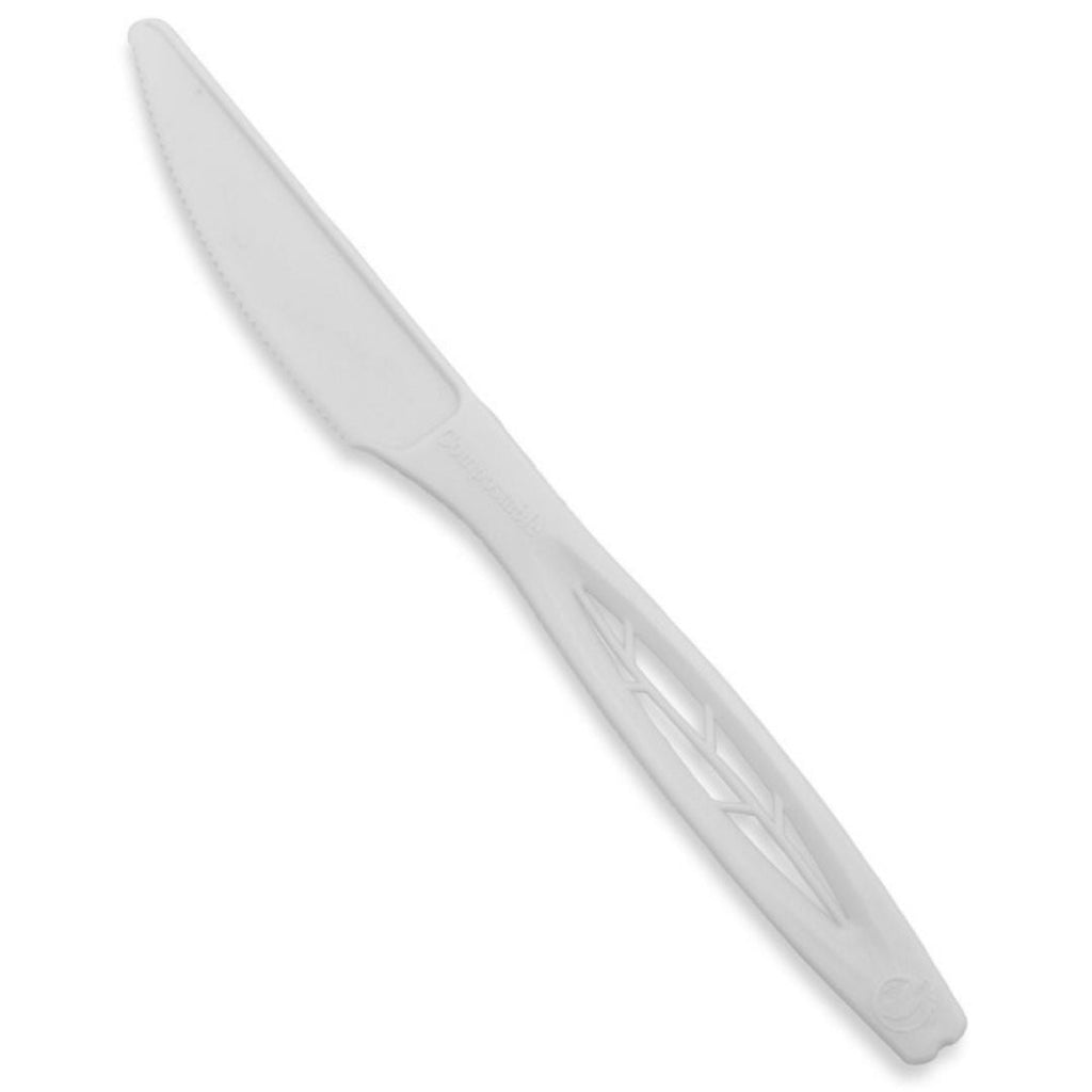 6.5" Knife Individually Wrapped | White