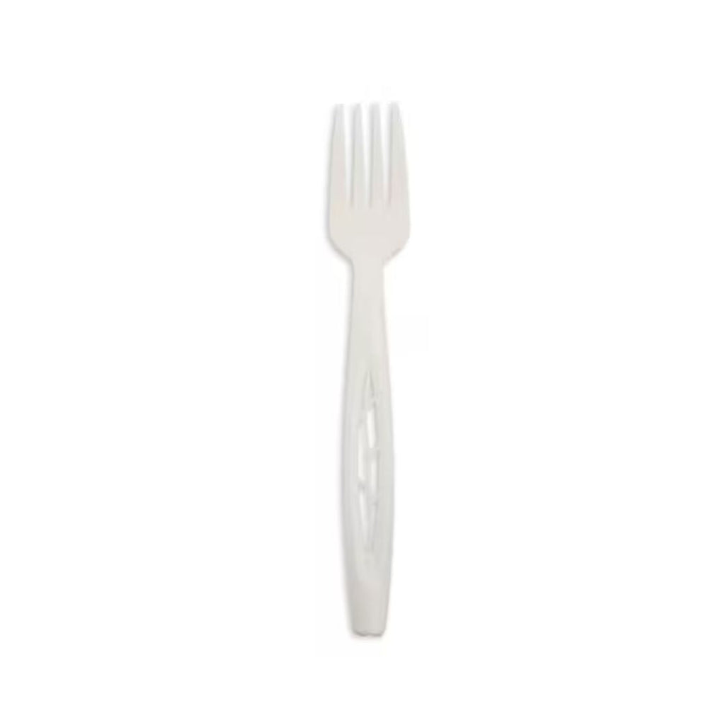 6.5" Fork Individually Wrapped | White