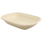20 oz Compostable Fiber Box with PLA Lining