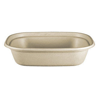 30-32 oz Takeout Box | Fiber with PLA Lining