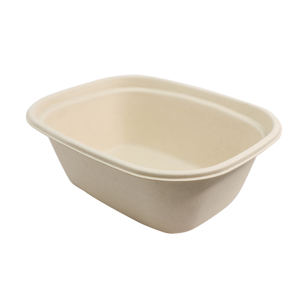 48 oz Fiber Box | Compostable | Unlined