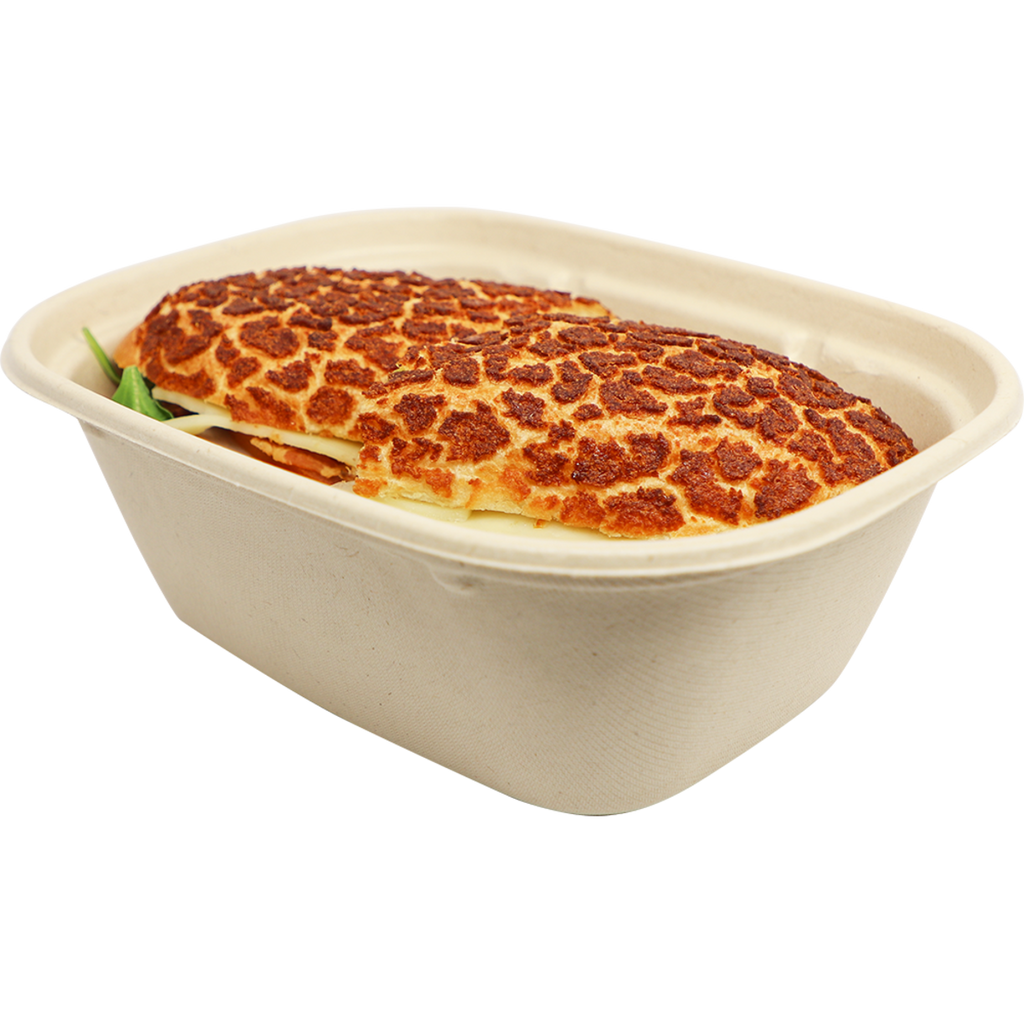 48 oz Fiber Box | Compostable | Unlined