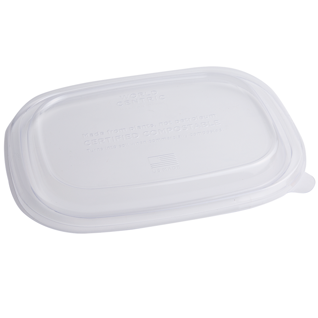 Clear Lid for 20-48 oz Fiber Boxes | PLA