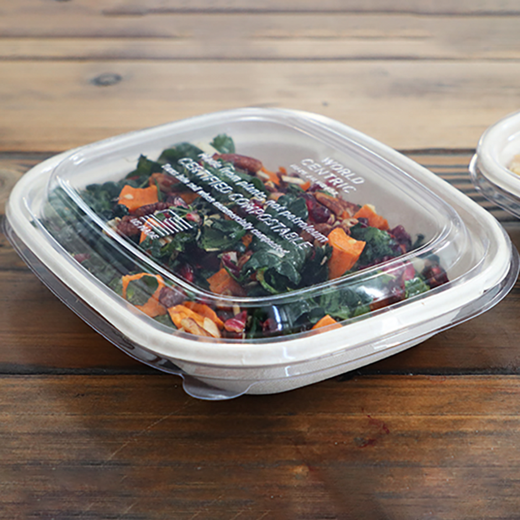 Clear Lid for 20-48 oz Fiber Boxes | PLA
