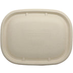 Flat Lid for 20-48 oz Fiber Boxes | Natural Plant Fiber