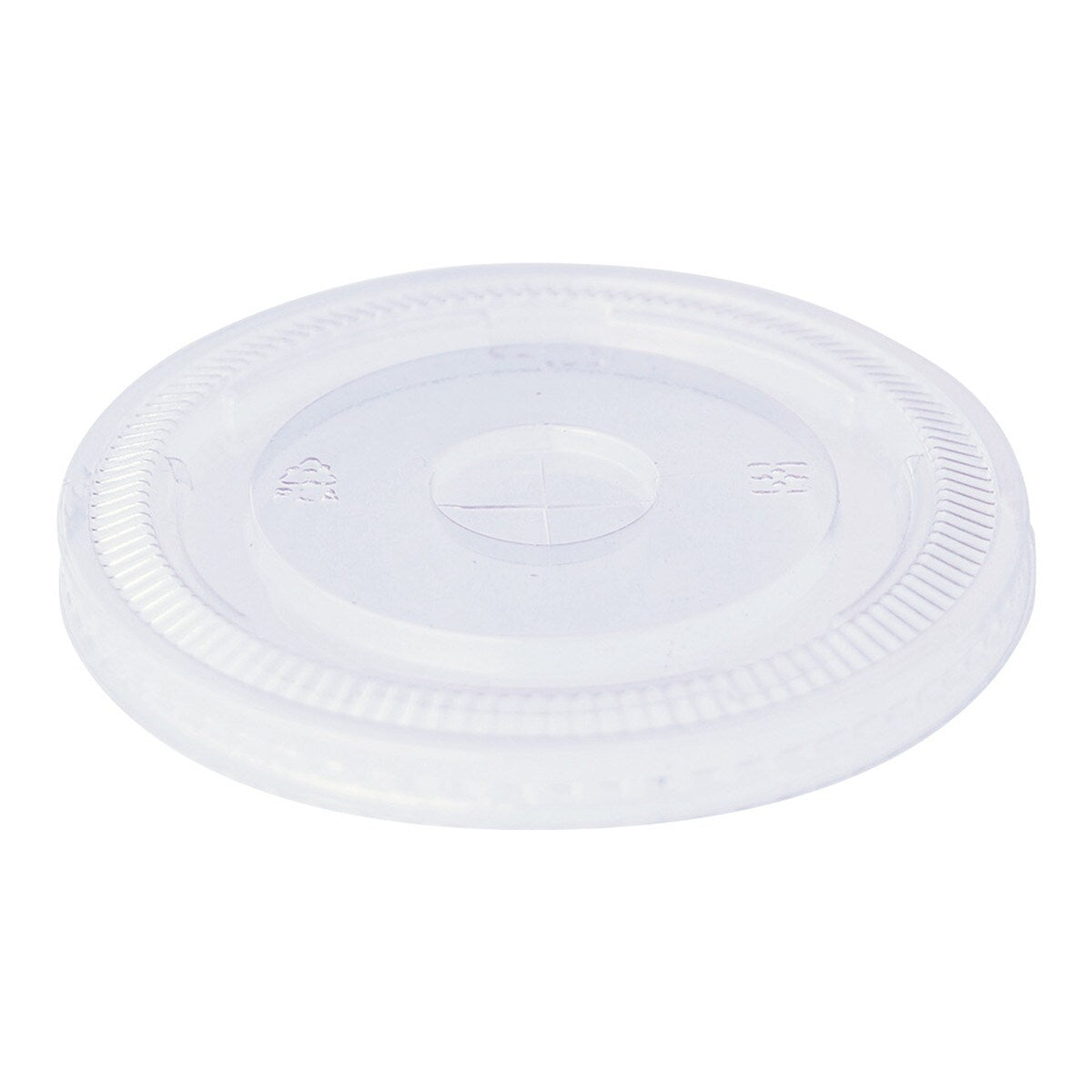Flat Lid for 32 oz World Centric® Paper Cold Cup | Compostable | Clear PLA