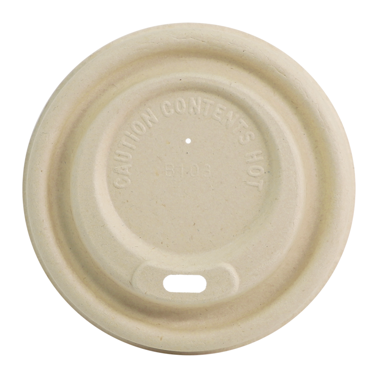 Fiber Lid for 10-22 oz Hot or Cold Cups | No Added PFAS | Sip Lid