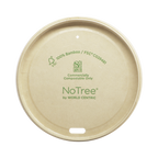 Lid for 10-20 oz Hot Cups | Paper Hot Cup Lid | Compostable