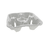 Cup Carrier Heavy Duty | 4 Cup | Compostable
