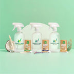 Starter Home Cleaner Kit | 3 Reusable Glass Bottles with 3 Cleaner Tablets