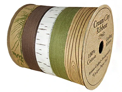 Compostable Curling Ribbons | Set of 5 | Cotton | Woodland Collection