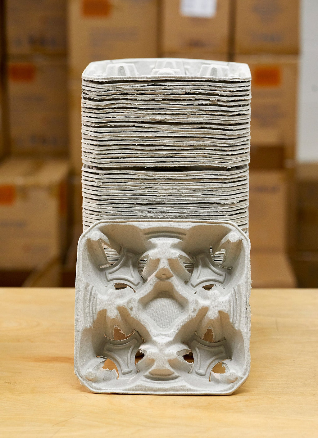 Cup Carrier Heavy Duty | 4 Cup | Compostable
