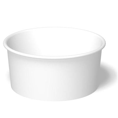 54 oz Carte Blanc® Paper Food Container | Squat | Made in USA