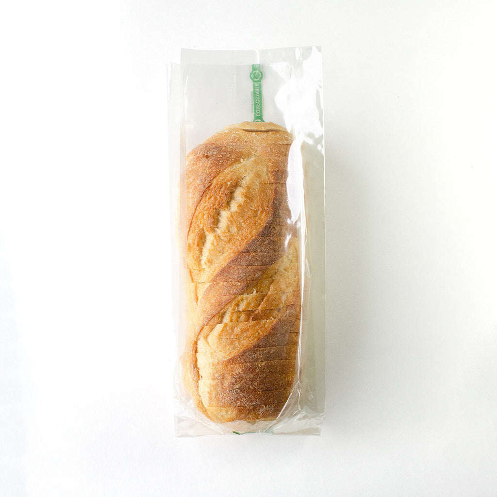 5.5" x 4.5" x 16" Compostable Cellophane Bags | Clear