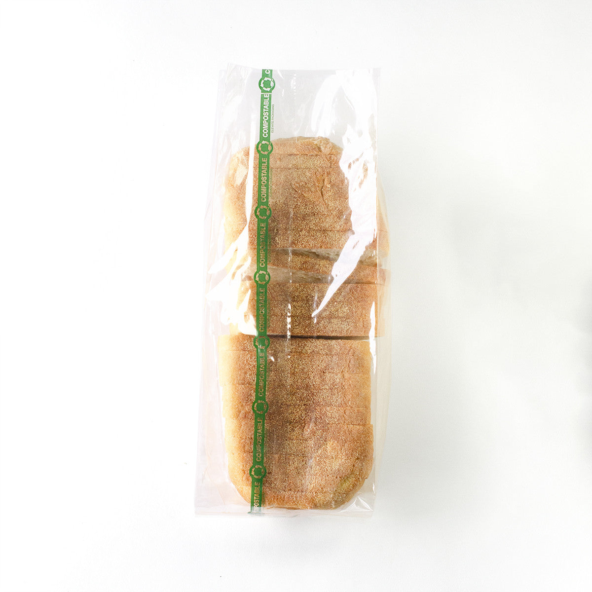 5.5" x 4.5" x 16" Compostable Cellophane Bags | Clear