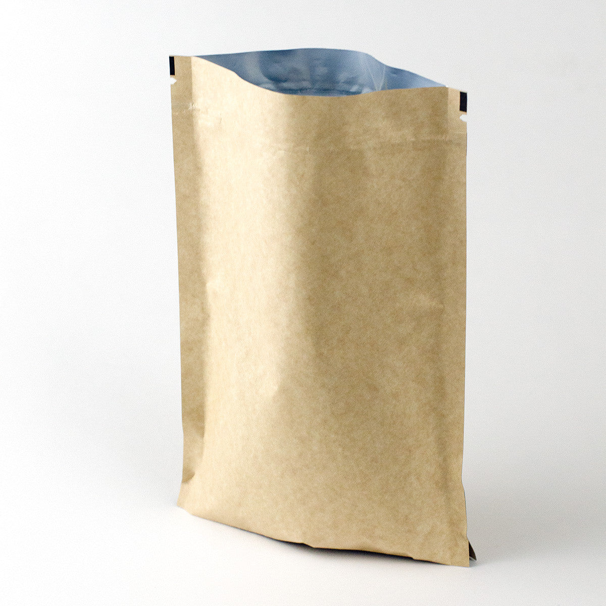 8 oz Kraft Stand Up Pouches | Compostable