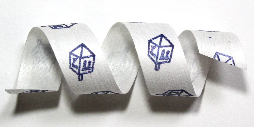 Compostable Curling Ribbon | Cotton | Dreidels