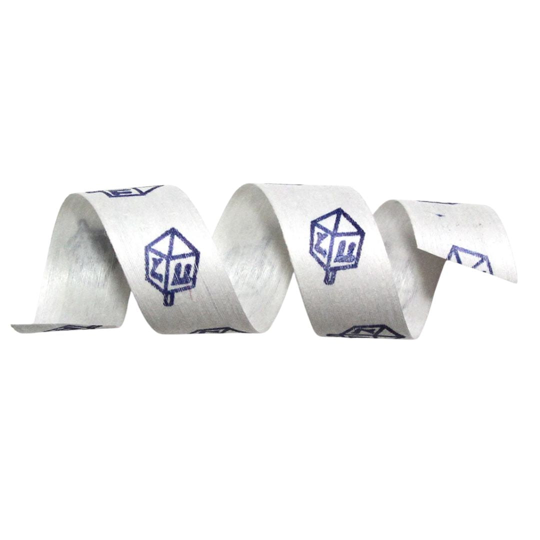 Compostable Curling Ribbon | Cotton | Dreidels