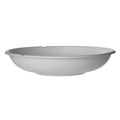 Compostable bowl on a white background