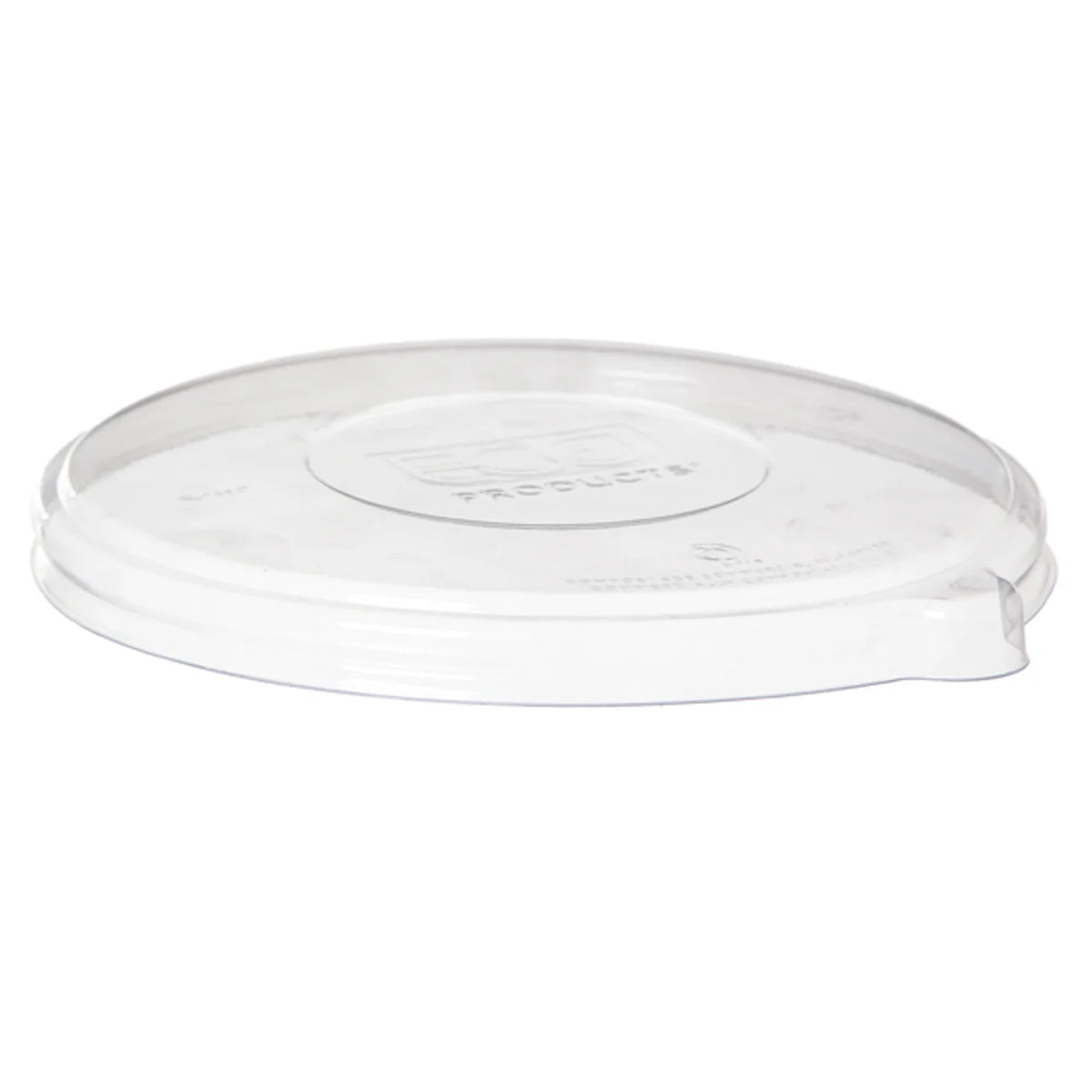 Clear Lid for 16-46 oz Eco-Products® Round Bowl | Flat Lid | PLA