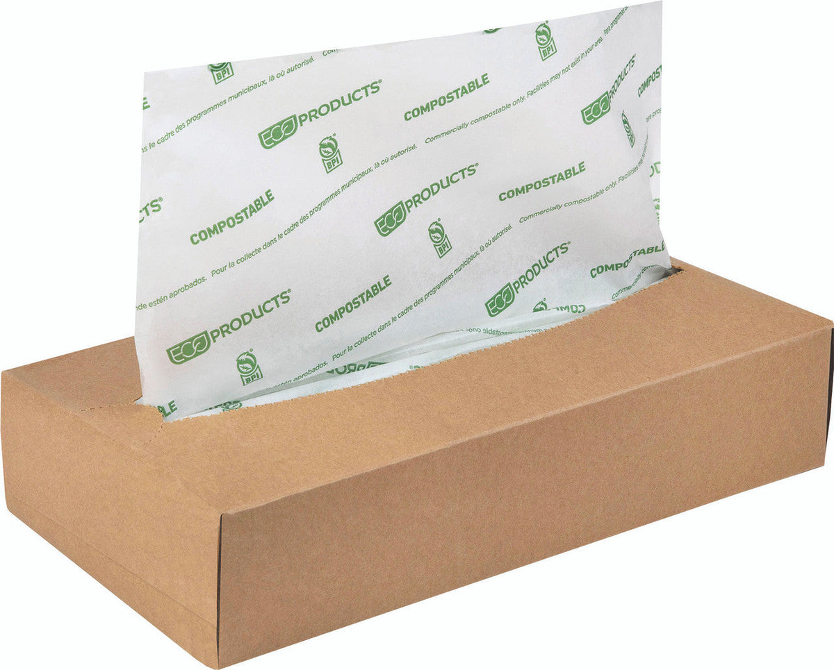 Compostable Deli Paper | Boxed Interfolded Deli Paper | 10" x 10.75" | Eco-Products®