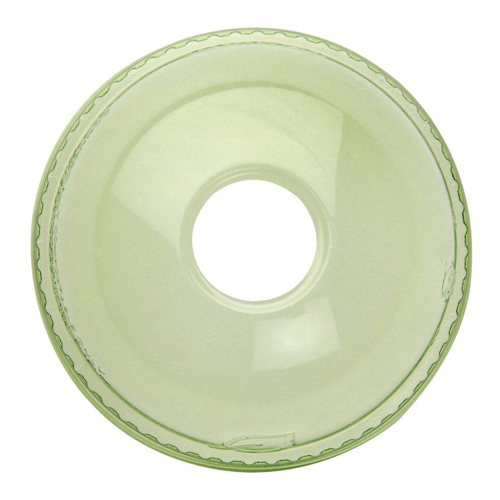 Dome Lid w/Hole | Fits 10-24 oz Cold Cup | Green PLA Lid | Eco-Products®