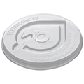 Lid for 12-22 oz Paper Cold Cup | PLA Flat Lid | Compostable