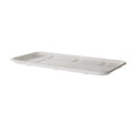 11.06" x 6.02" x 0.56" Meat & Produce Trays | 10S | White
