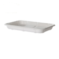 8.5" x 6" x 1.0" Lined Meat & Produce Trays | 2D | White